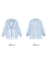 Shoulder Slit Gather Blouse